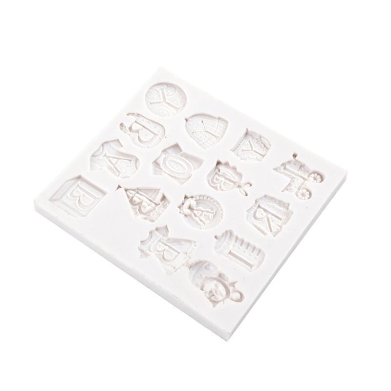 Chocolate Candy Mold Cartoon Baby Dummy-Bottle Shape Mold DIY Reusable BPA Free