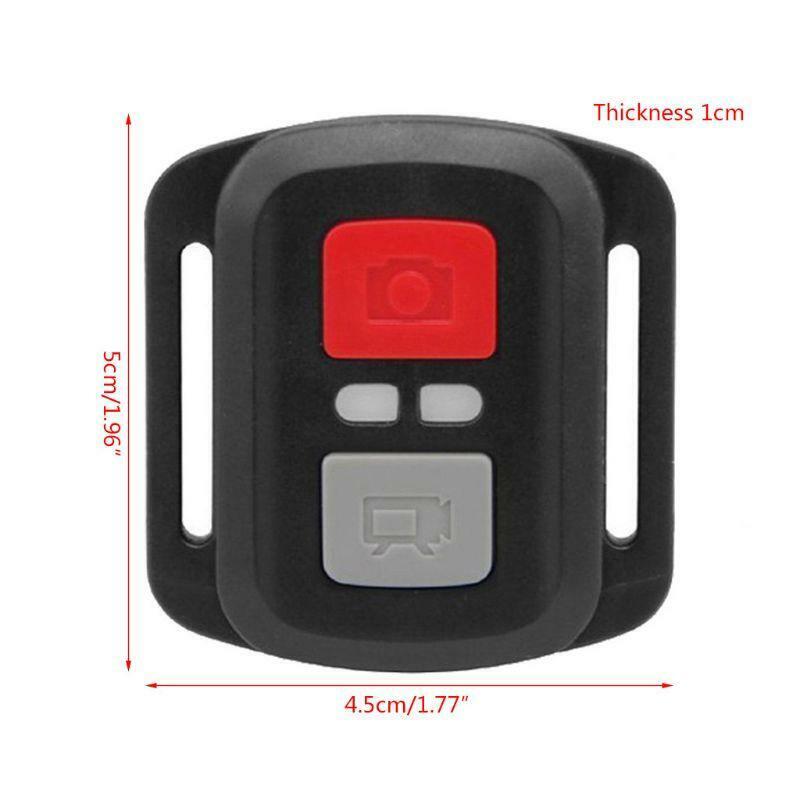 Black Waterproof Wireless 2.4G Remote Control Shutter for EKEN H9R H8R H6S H7S