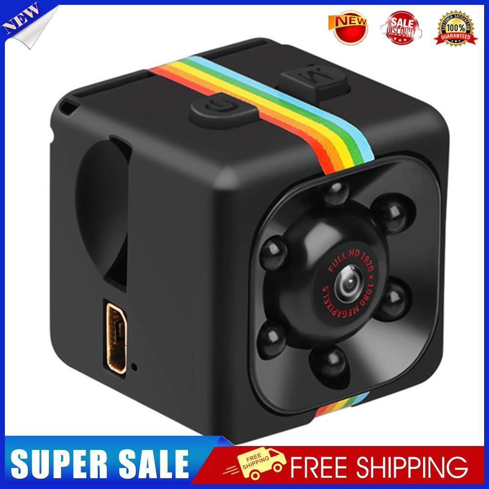 SQ11 Mini Camera Full HD 1080p Motion Sensor Night Vision Sport DV (Black)