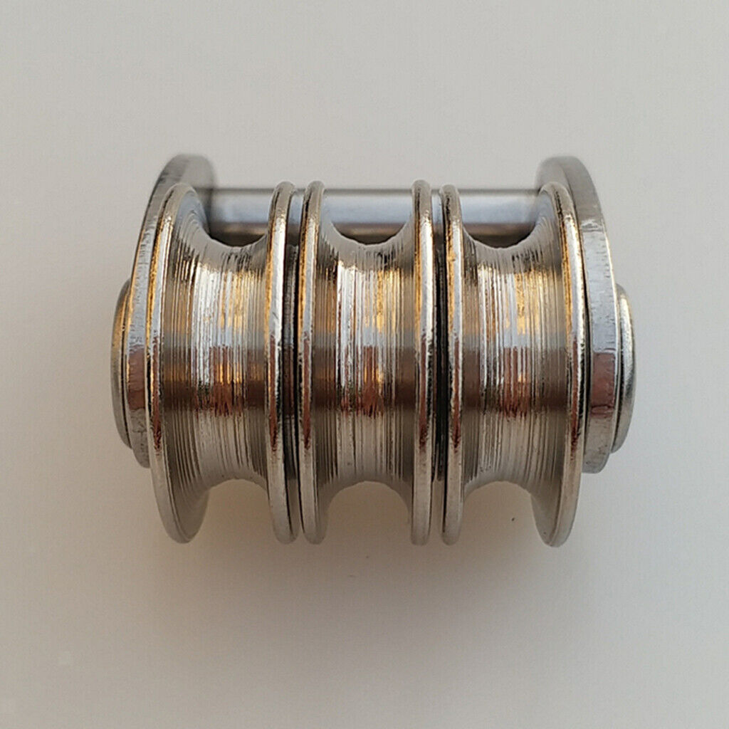 316 Stainless Steel Sail Tack Triple Pulley for Windsurfing Sails