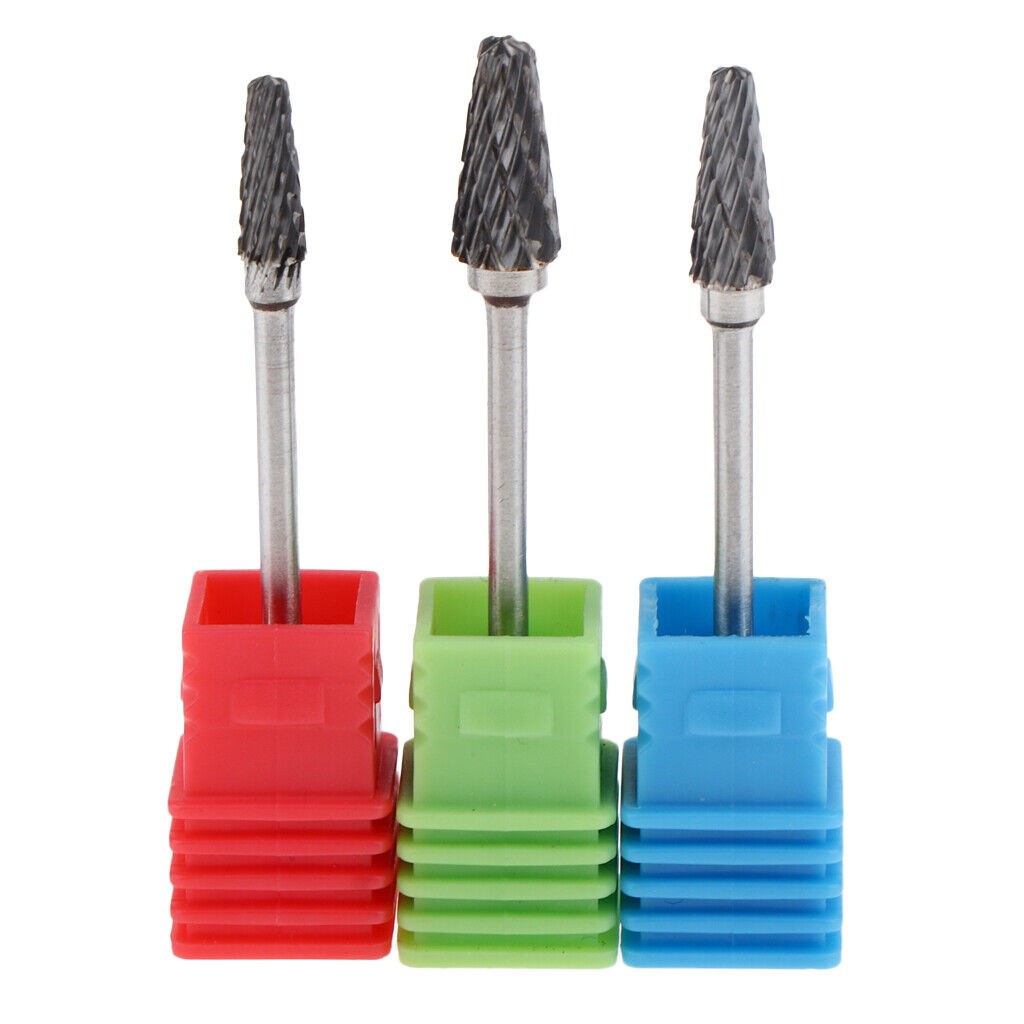 3/32 inch Safety Tungsten Steel Carbide  Bit Burr Rotary Grinding Head