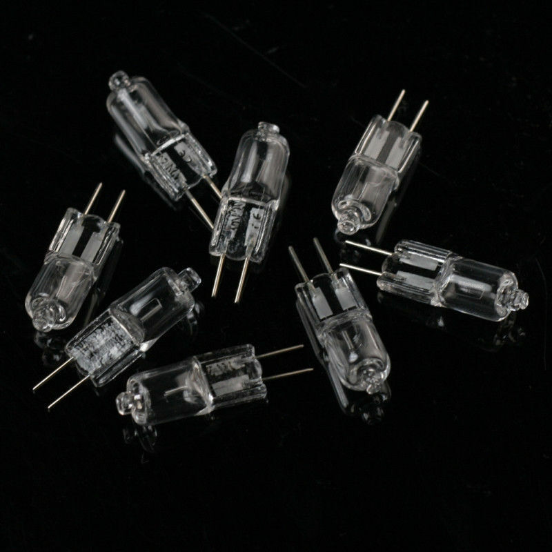 20 X G4 Warm White JC Halogen Capsule Bi-Pin Light Bulb Lamp Clear 20W 12v DDW