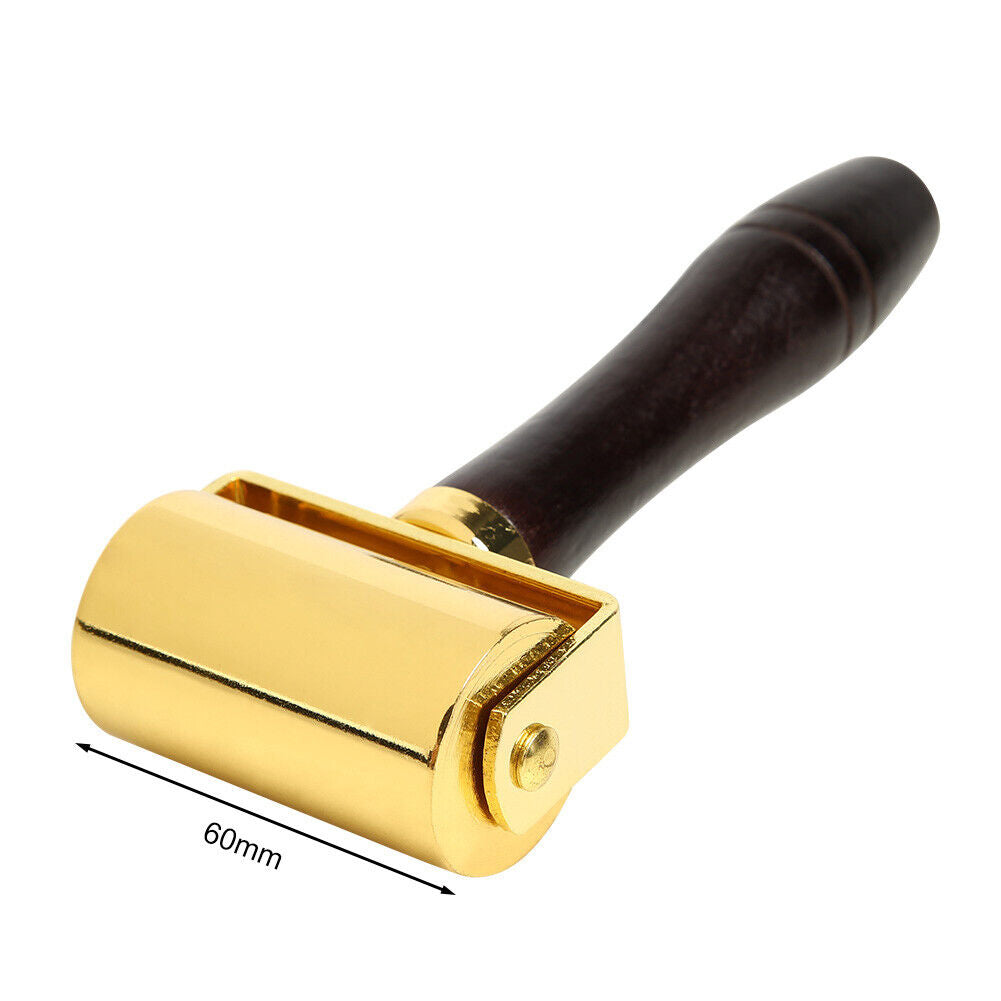 DIY Leather Edge Laminating Roller Craft Creaser Handwork Smoother (60mm)