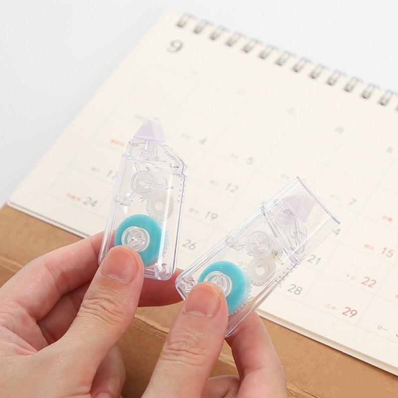Permanent Adhesive Tape Glue Runner Dot Roller Applicators Erasable Easy to Use