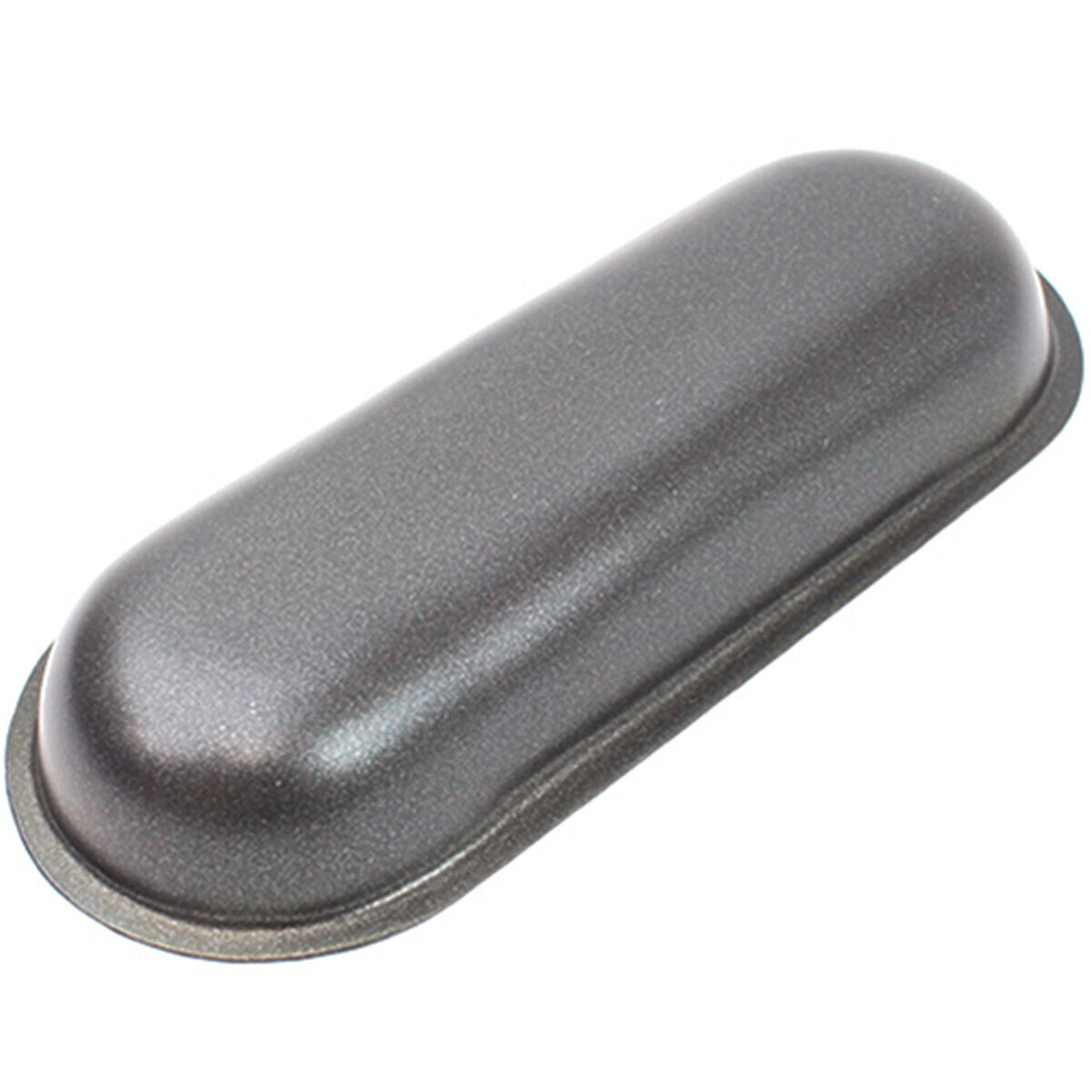 Non Stick Hot Dog Bun Pan Steel Bakeware Oval Cake Mold Hotdog Bread Maker Mould