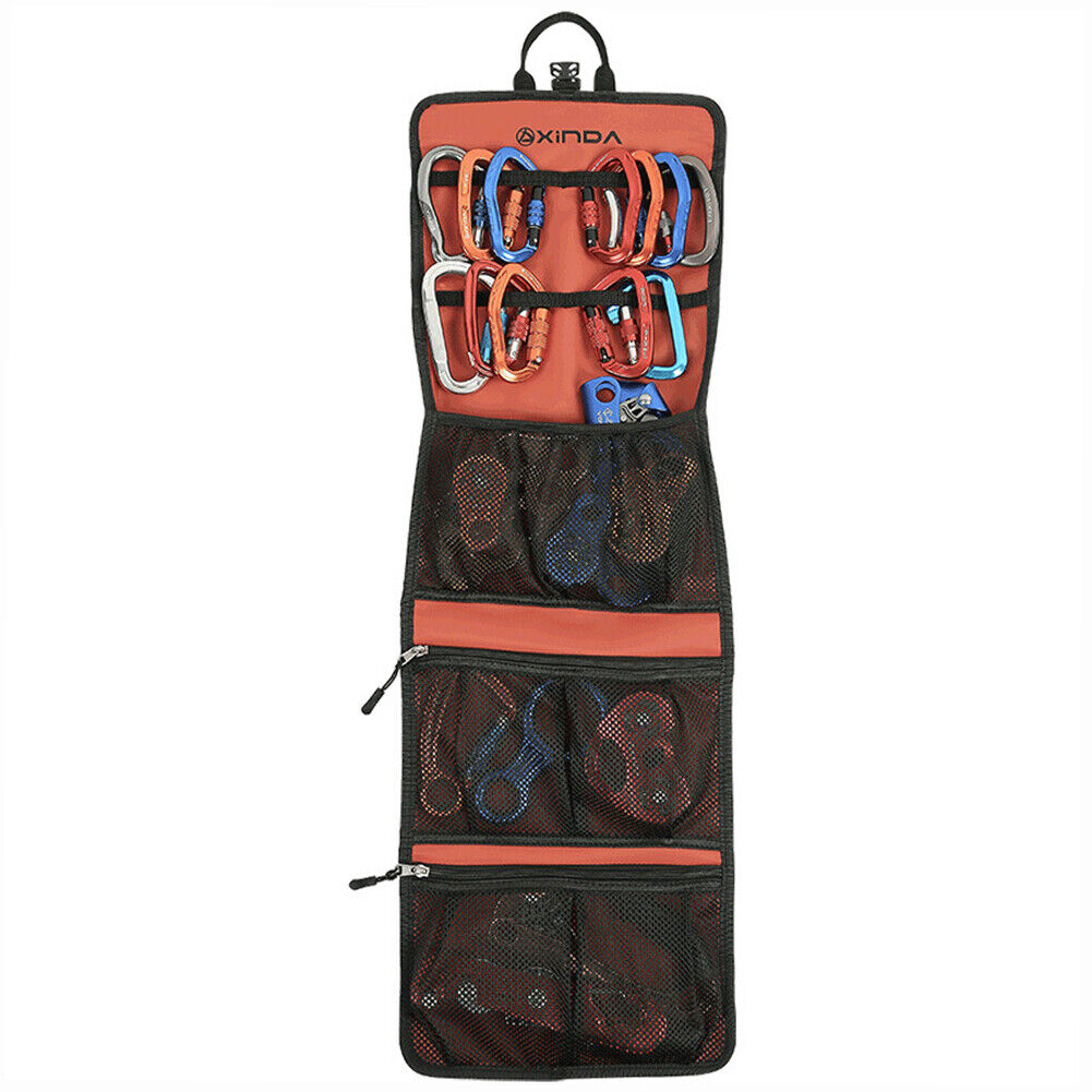 Xinda Rock Climbing Storage Bags Waterproof Carabiner Toolkit Organizer
