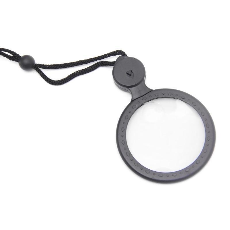 Magnifying Glass w/ Light 4X & 8X Portable Magnifier Perfect for Reading Sewing