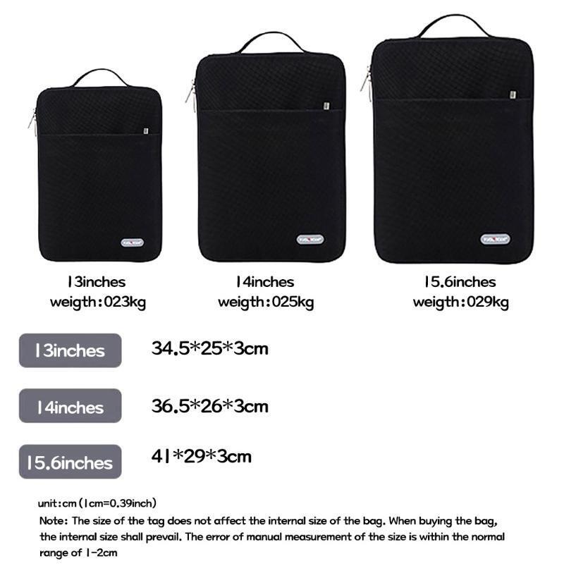 Fashionable PC Pad Sleeve Case Laptop Handbag Women Portable Briefcase Handbag