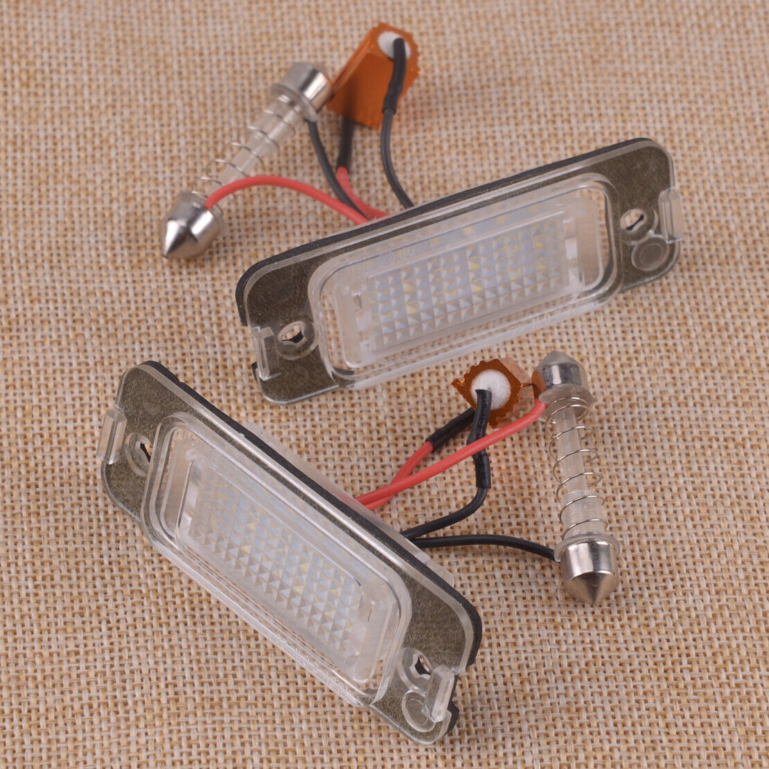2xLED License Plate Number Light Fit For Mercedes Benz W163 W164 X164 W251 Ld