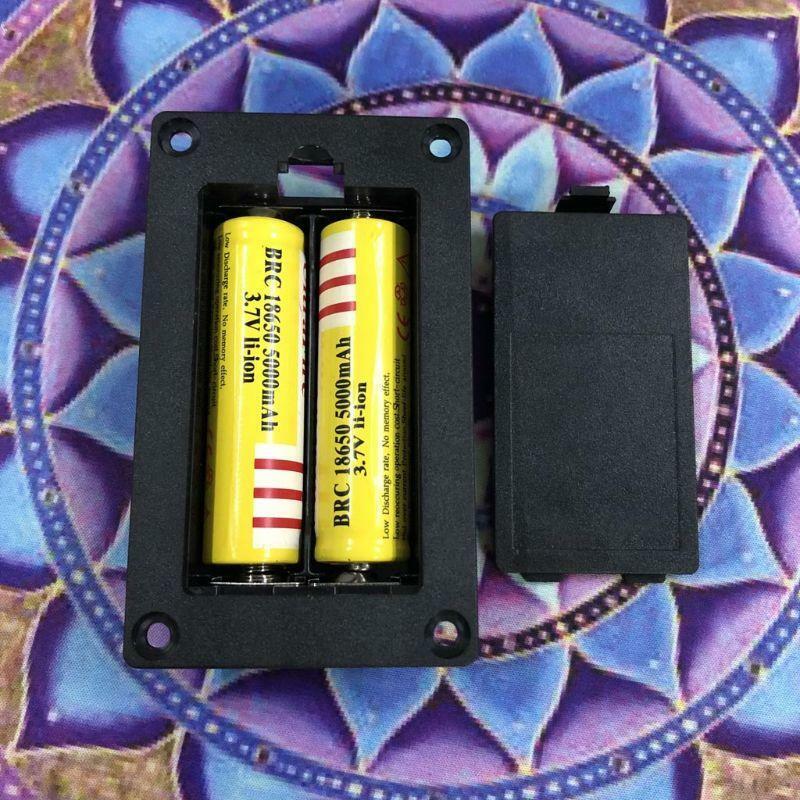 2 Slot Batteries Container Detachable Power Bank Holder Case DIY Shell 18650