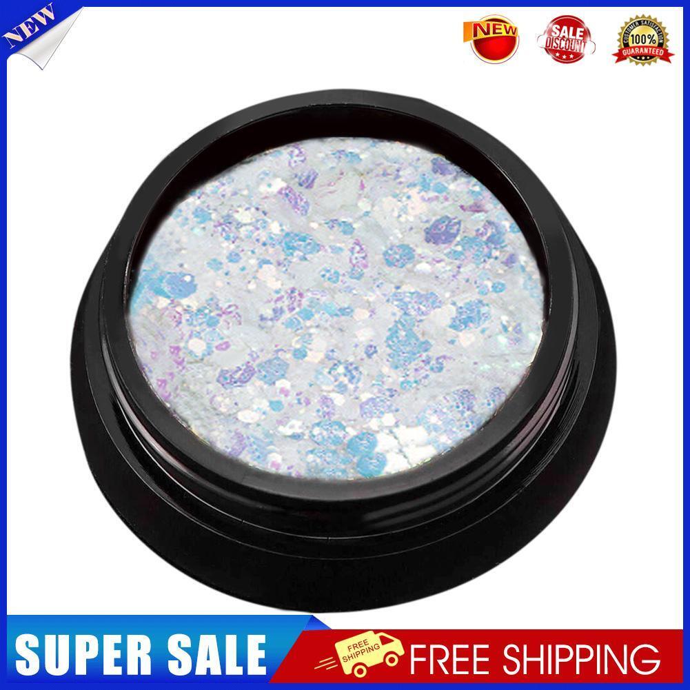 1 Box UV Gradient Nail Sequins Flakes Makeup Mixed Glitter Powders (B014)