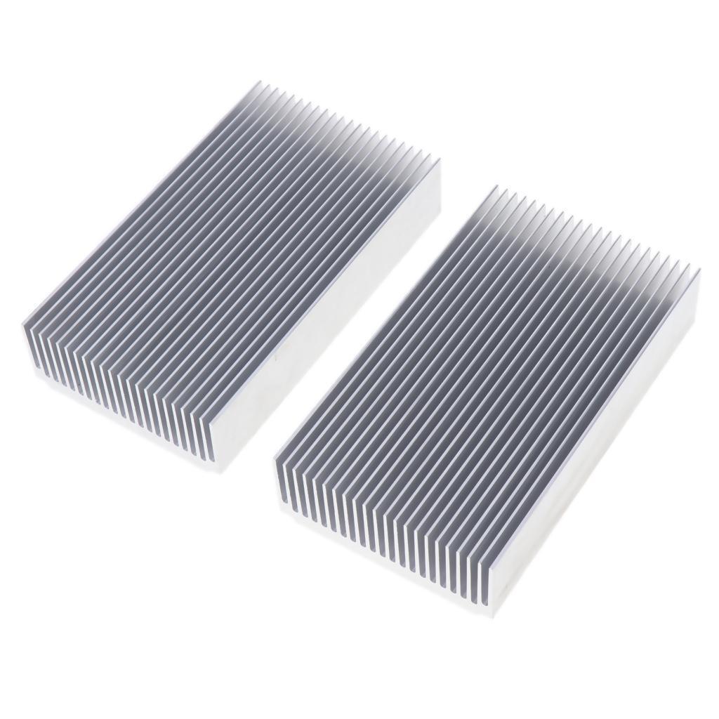 Aluminium Radiator Heatsink Heat Sink 120x69x27mm (Pack of 2)