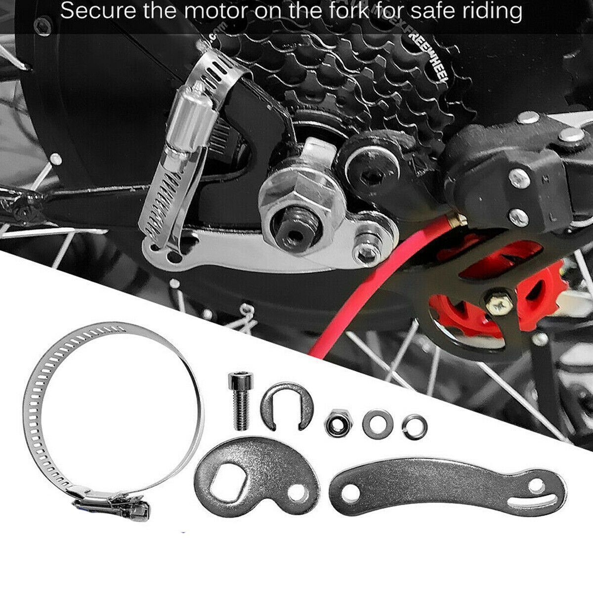 Amplifier Ebike Torque Electric Bike Torque Arm Bicycle Dropout Torque Arm Set