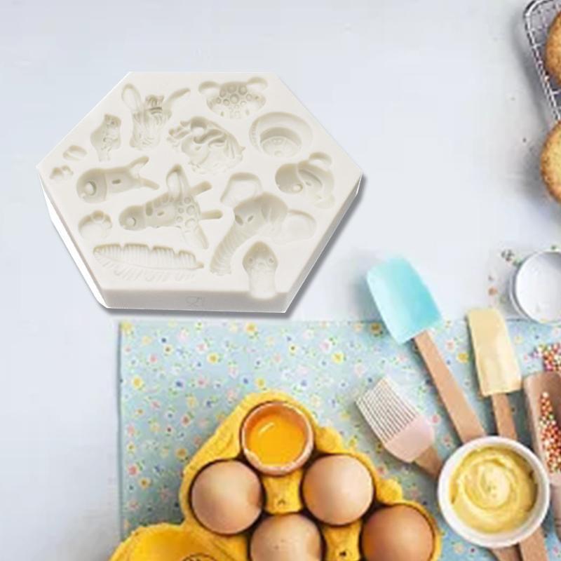 Chocolate Moulds DIY Fondant Cake Mold Baking Tools Great Gift for Baking Lovers