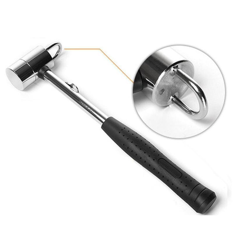 Camping Tent Peg Hammer Tent Nail Puller High Hardness Iron-nickel Alloy Hammer