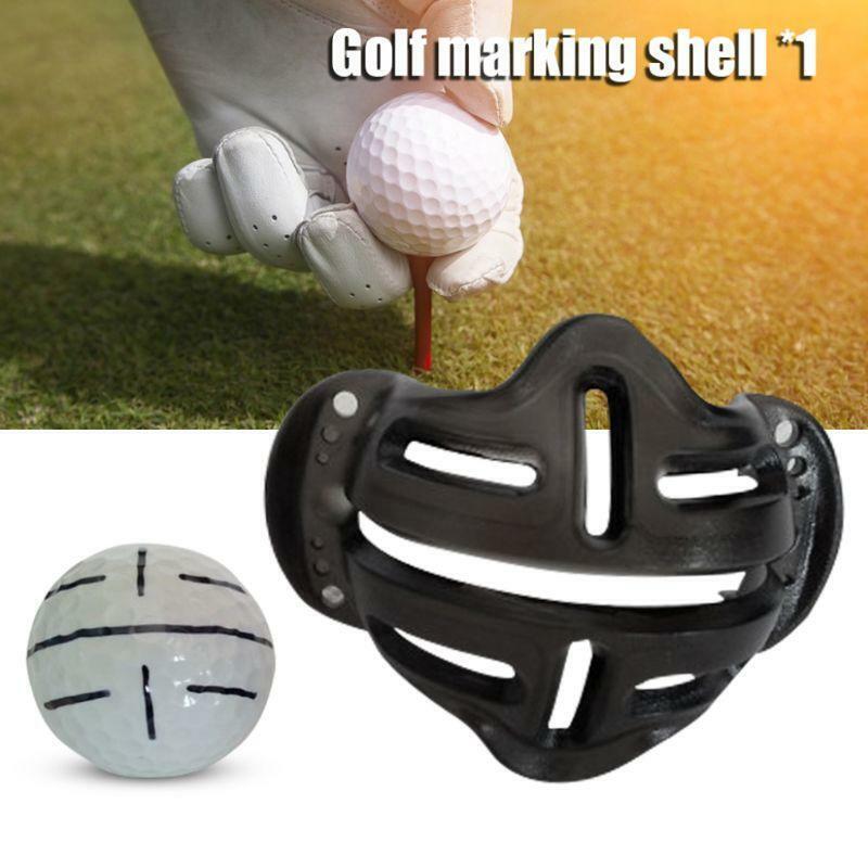 10Pcs Golf Ball Line Marker Template Alignment Liner Multifuction Mark Spot Tool