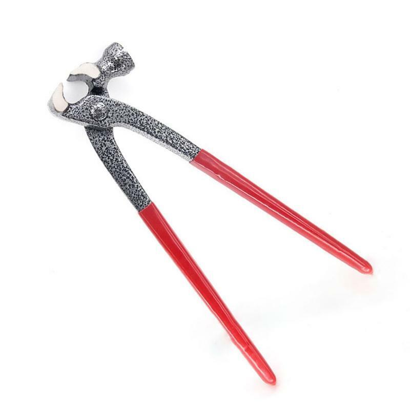 Farrier Hoof Pliers with Hammer Ideal Gift for Farm Breeders Rust Resistance