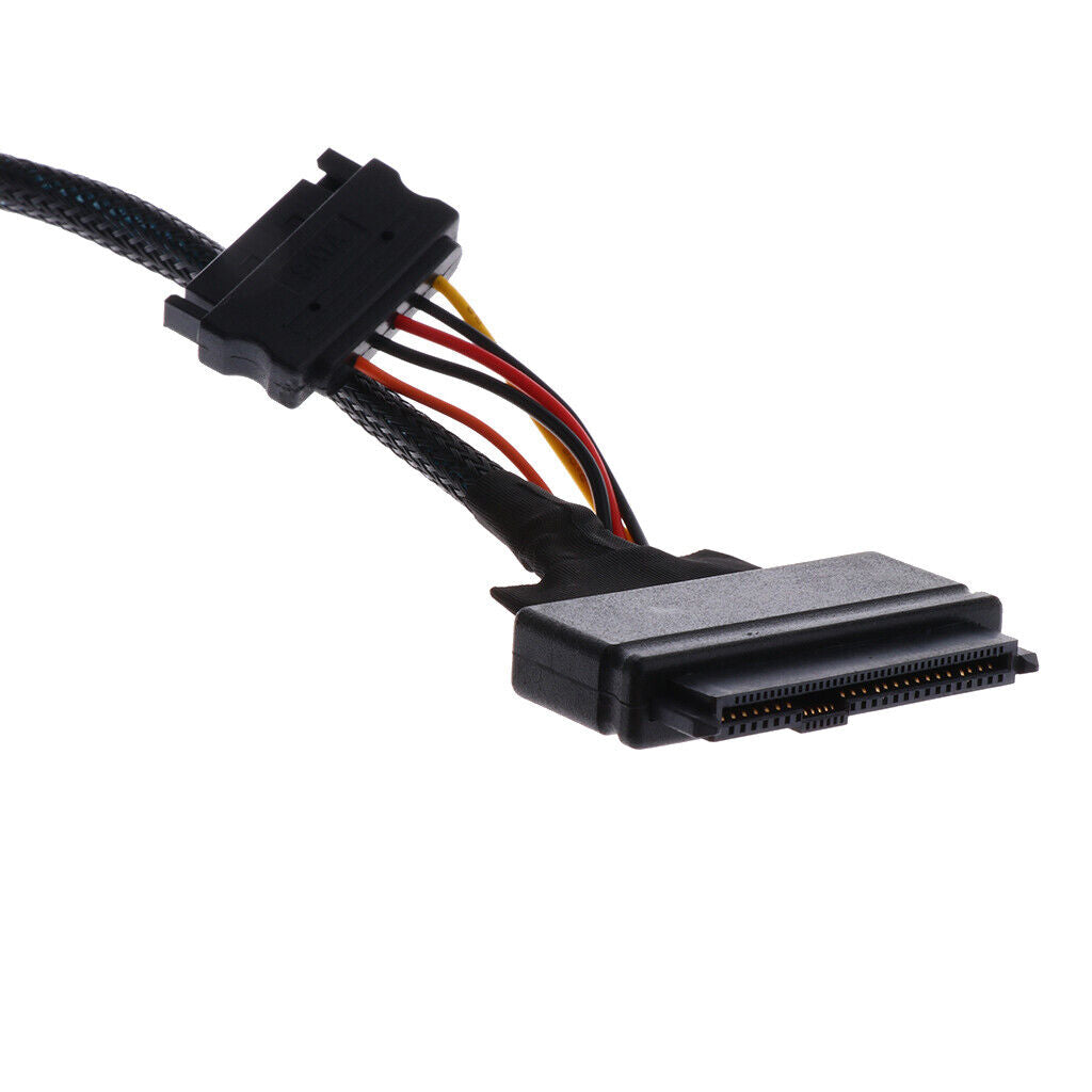 1.5ft Mini SAS HD SFF-8643 to U.2 SFF 8639 Cable   Cord