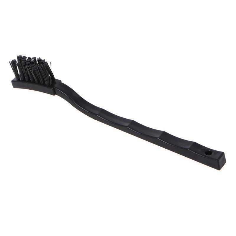 Black Non Slip Handle PCB Rework ESD Anti Static Dust Brush 17cm Easy to Use