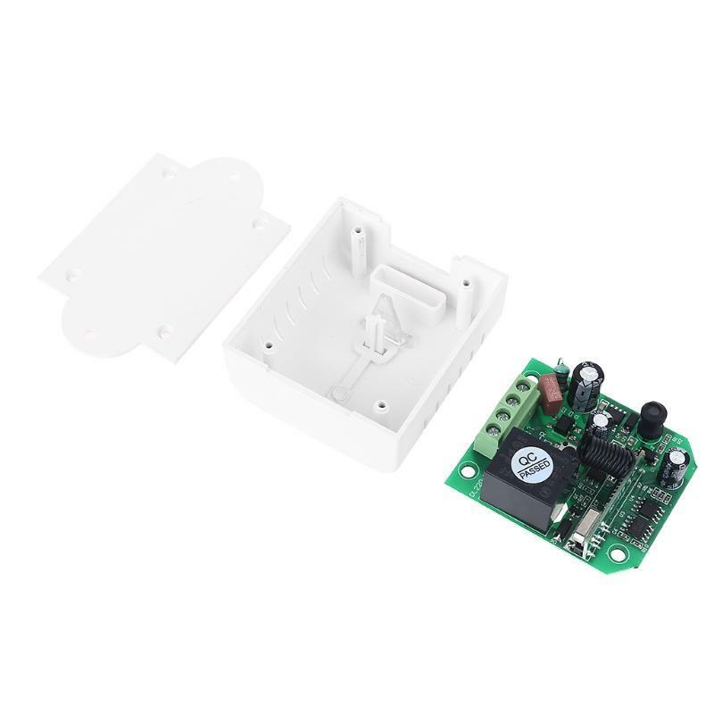 AC85V-250V Single Way Switch Wireless Receiver Controller with panel Control