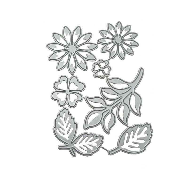 Various Leaves Metal Cutting Dies Stencil DIY Scrapbooking Album Paper Card