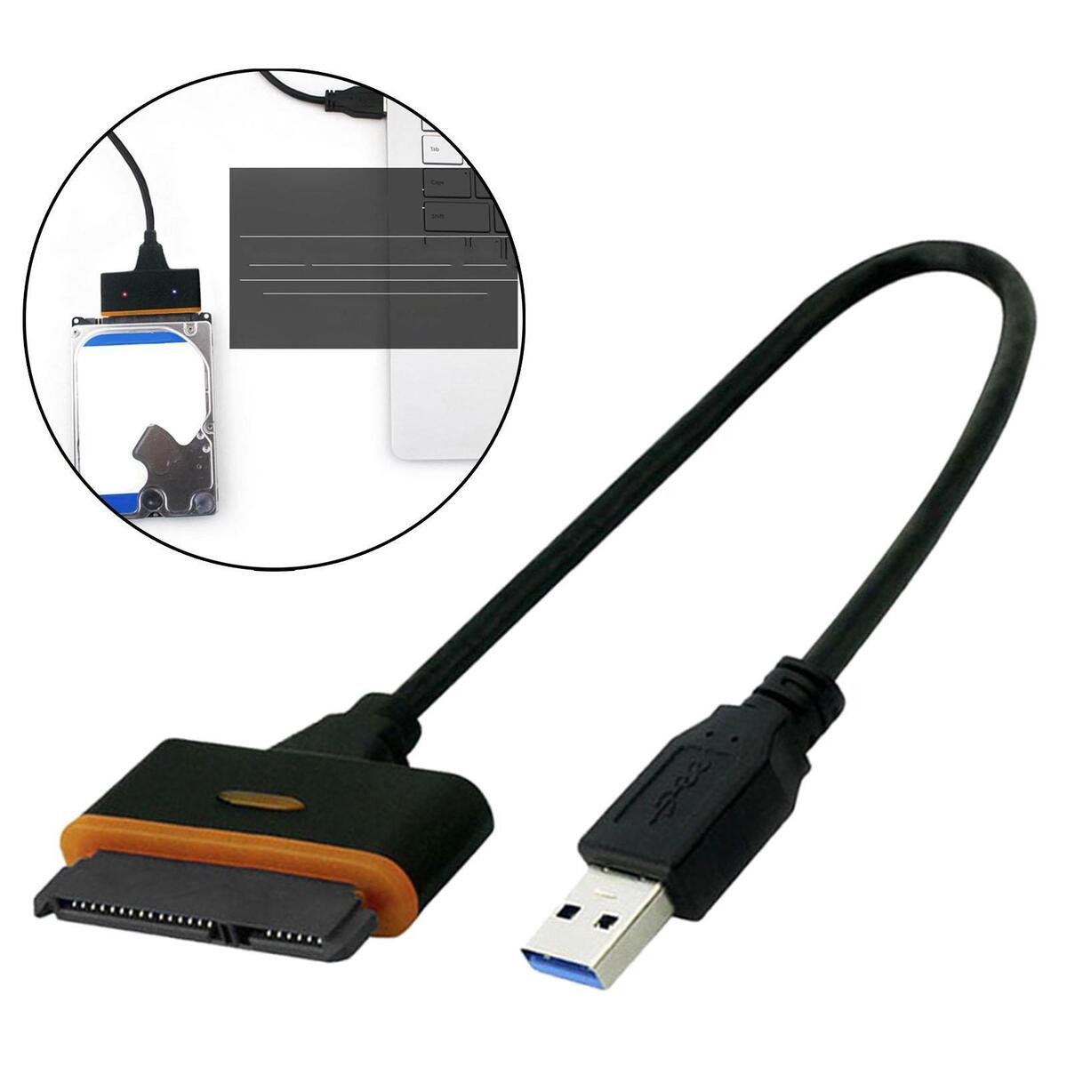 Portable SATA to USB 3.0 2.5" High Speed Disk Driver 6 Gbps for Notebook PC