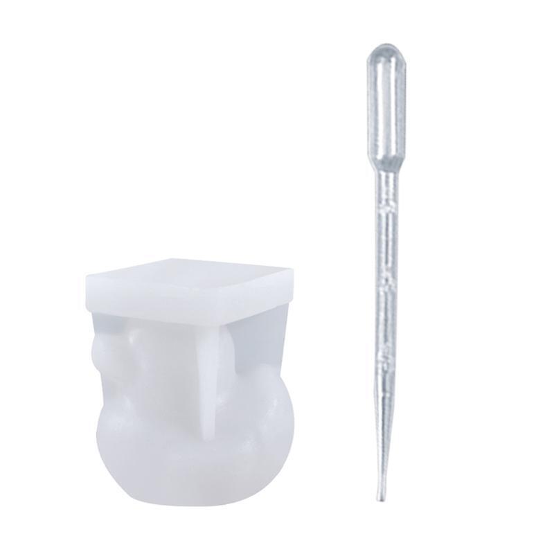 Three-dimensional Small Yellow Duck Mold Epoxy Plaster Mold Making Soap Candle