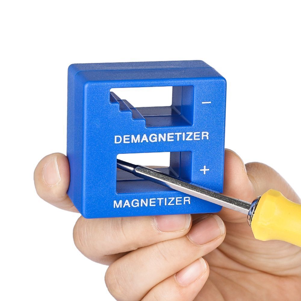 Blue Durable Screwdriver Magnetizer Demagnetizer Tool Screwdriver Tool Magnetic