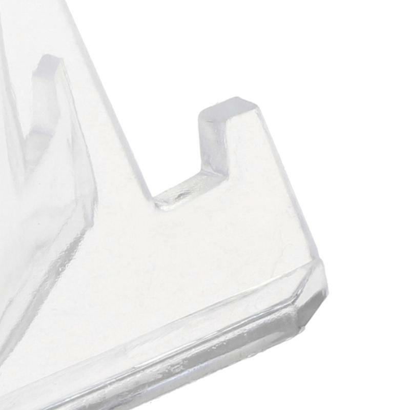 5pcs Acrylic Stands Mini Coin Display Stand Easel Holder Rack Shelf for Medals