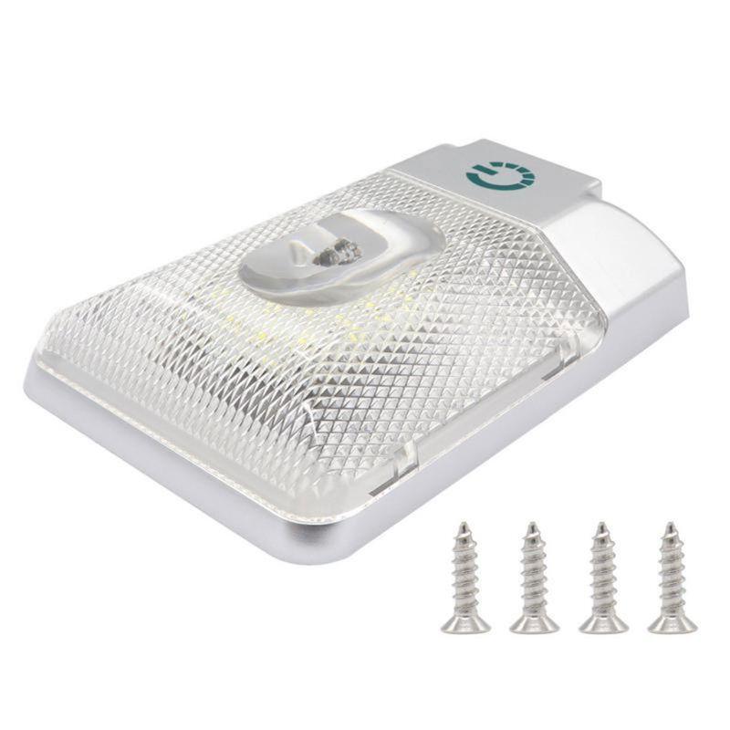 Car Roof Light Van Interior Ceiling Light 12V LED Reading Lamp for RV Trailer