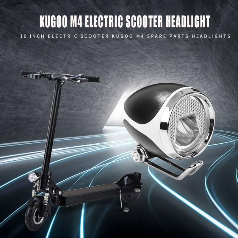 Electric Headlight E-scooter Front Light for Kugoo M4 Kick Scooter Bike Lamp 10"