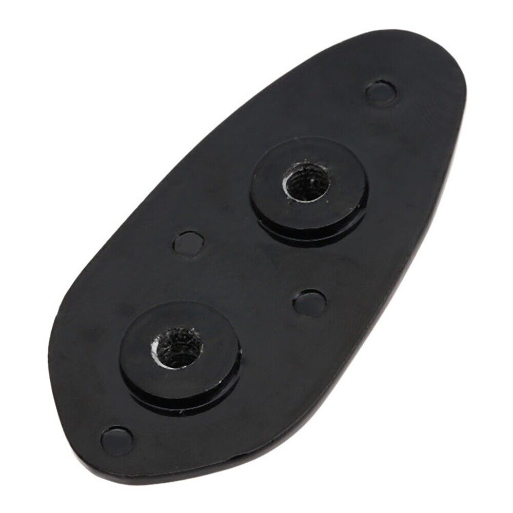 Motorcycle Black Mirror Stand Alone Block Off Base Plate Aluminum for Yamaha YZF