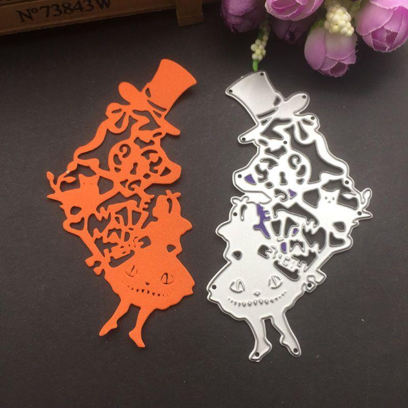 Wear Hat Metal Cutting Dies Stencil Scrapbooking DIY Album Stamp Paper Embossing