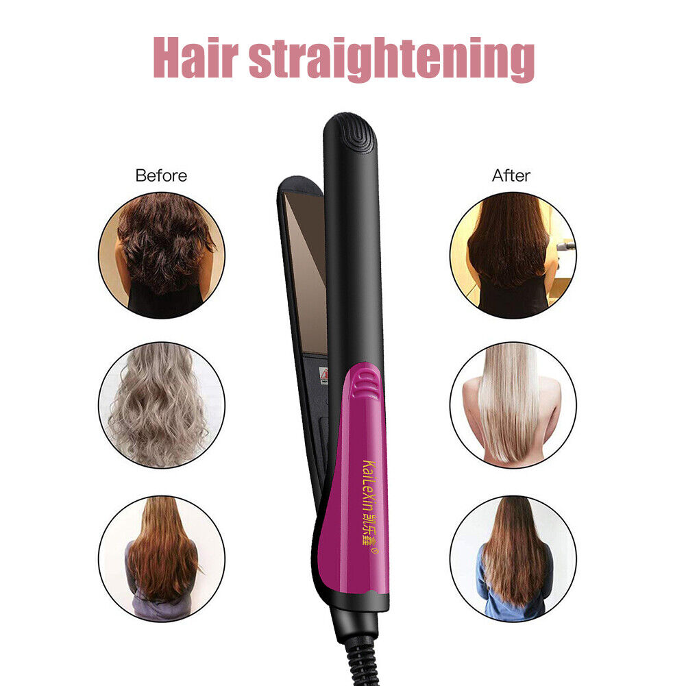 Straight Curly Hair Dual-Use Bangs Splint Household Mini Hair Straightenrer