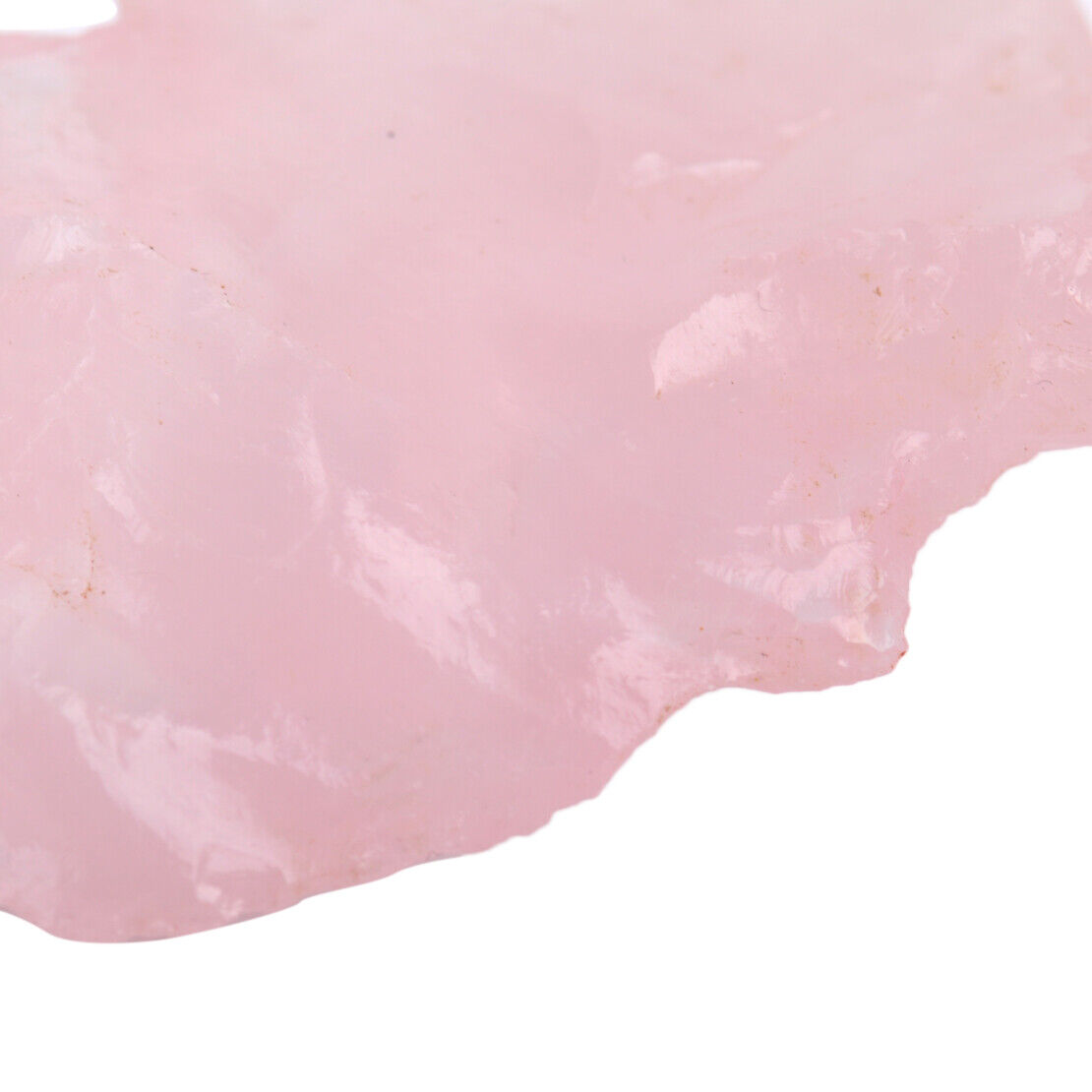 Natural Pink Quartz Crystal Stone Rock Mineral Specimen Healing Collectible Li