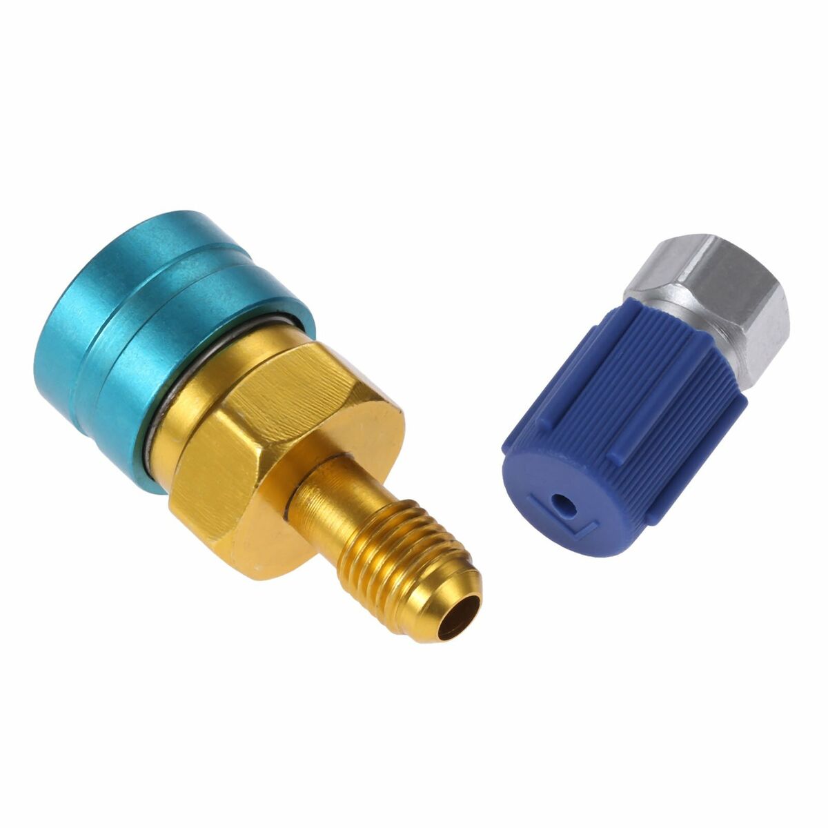 HQ R1234yf Quick Coupler/R12 to R134a Adapter/Low Side R-134a Service Port Cap