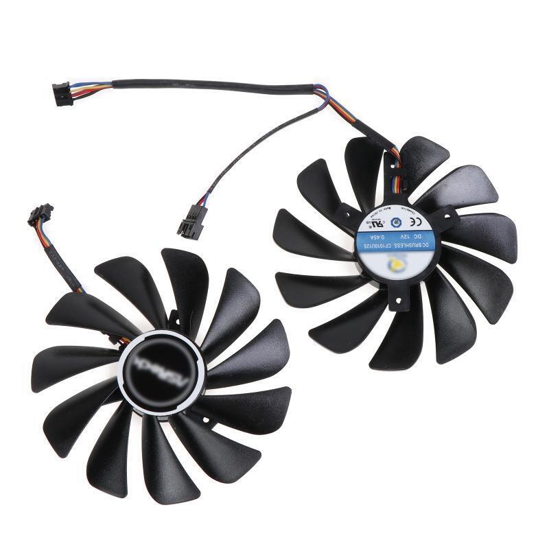 FDC10U12S9-C 4Pin VGA Fan Graphics Card Cooling Fan for ASRock Radeon RX 5700 XT