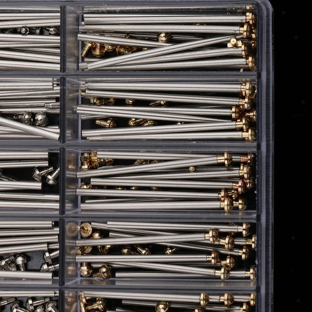 Assortment Tube Friction Pin Clasps Straps Bracelets Rivet Ends 10mm-28mm