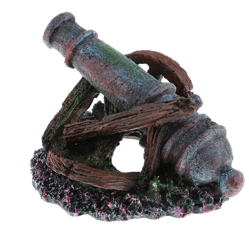 Aquarium Ornaments Reptile  Cave for  Landscape Decoration