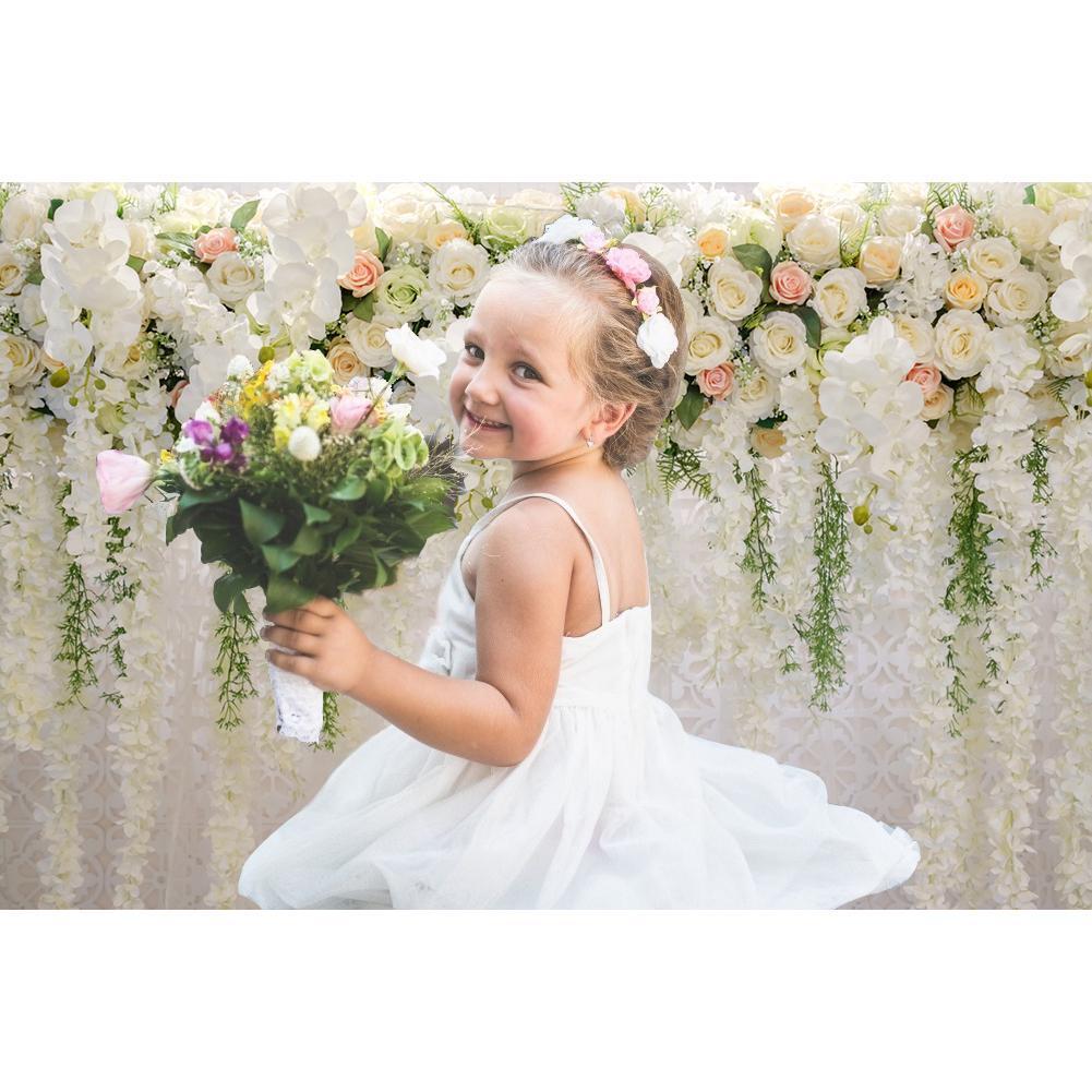 Beautiful Flowers Background Backdrop Cloth Photographic Props (0.6x0.9m)