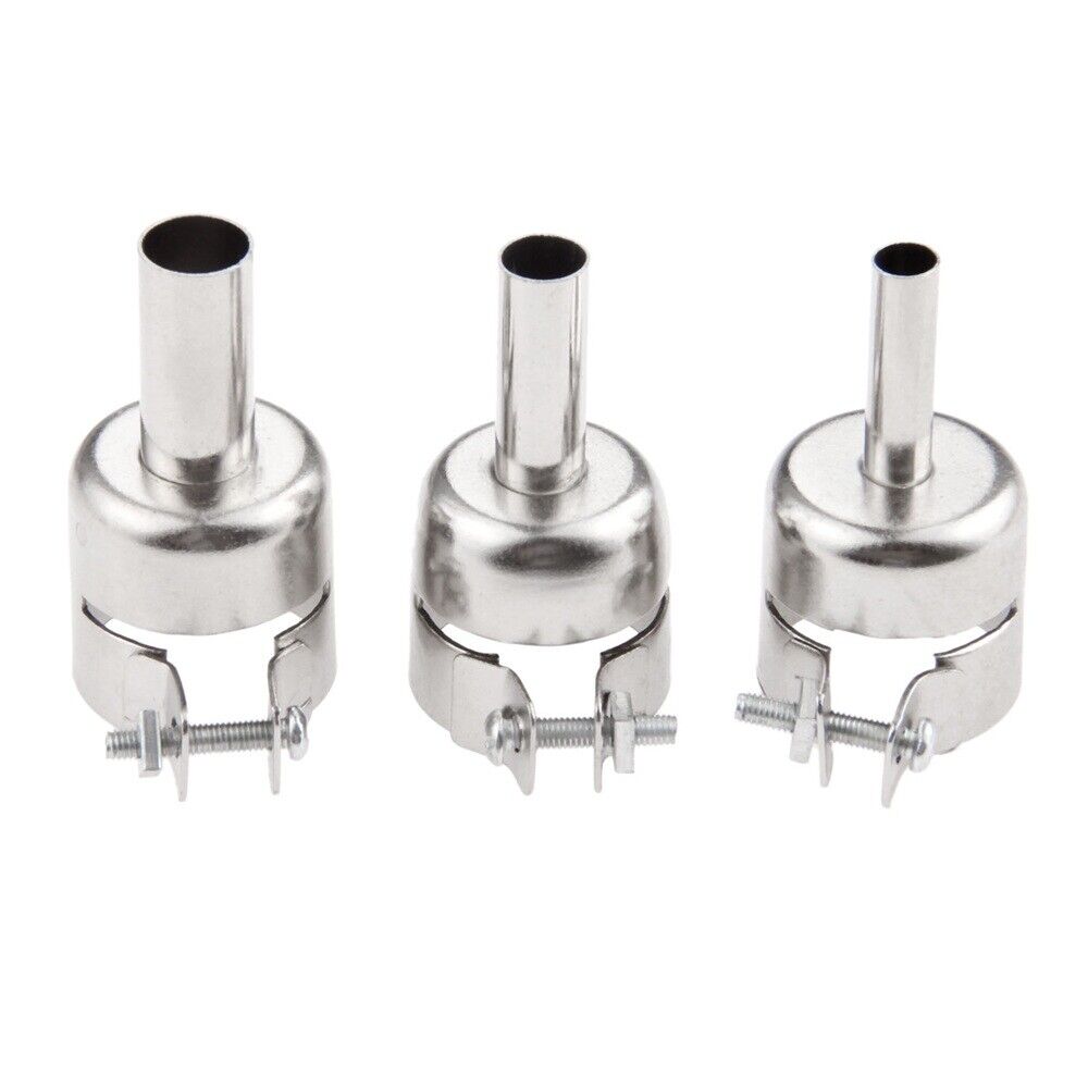 7 in 1 Soldering Heat Gun Circular Nozzles 3/4/5/6/7/8/10mm for 850 852D 898D