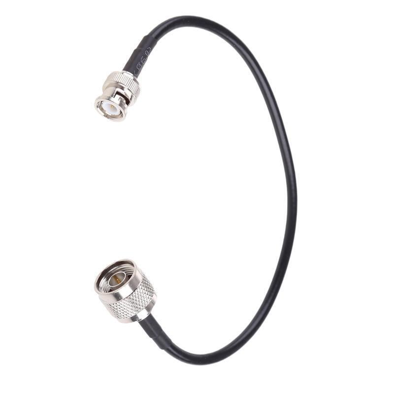 N Male to BNC Male Connector RF Coaxial Pigtail Cable RG58 for Handheld Radio