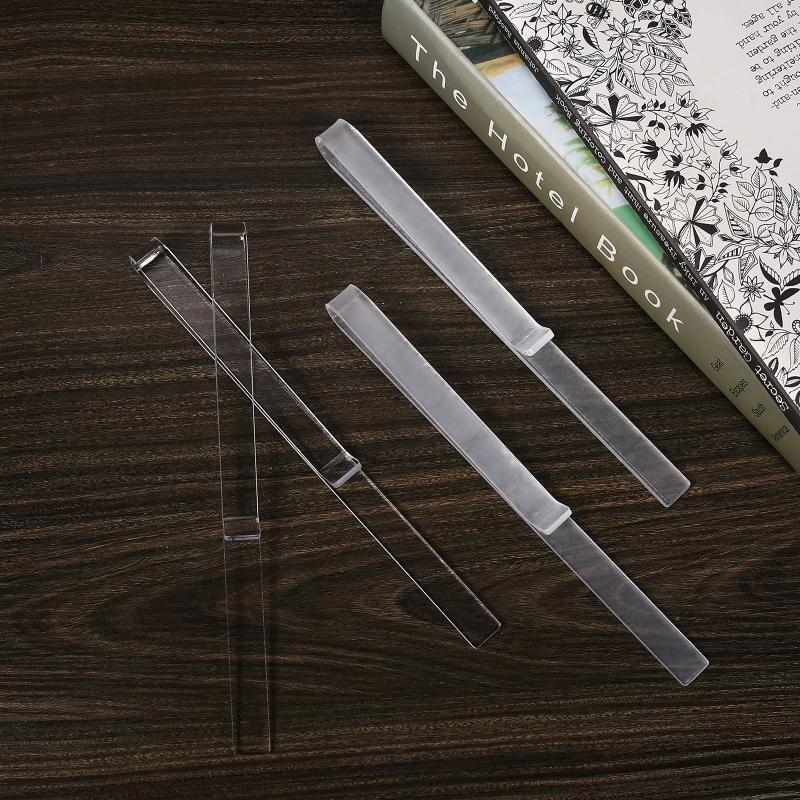 Clear Music Book Clip Page Holder Sheet Music Holders for Pianos Book Reading
