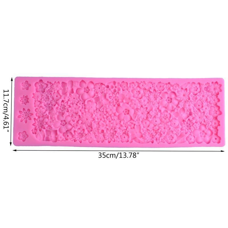 Flower Plastic Cake Stencil Airbrush Cookies Fondant Molds DIY Cake Painting Art