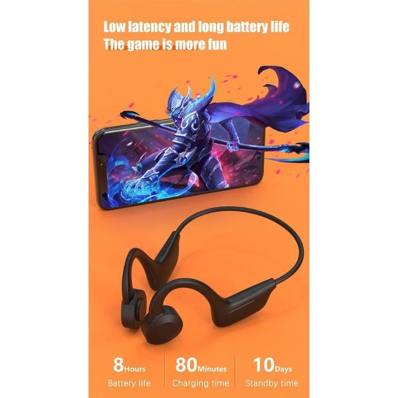 Ear-Hook Playing Ear Buds Noise Cancelling Earphones for Gym Running Short Delay