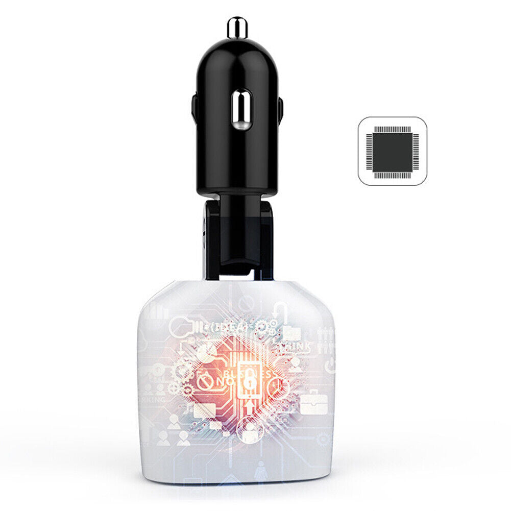 Universal 5V 3.4A 2 Ports Dual USB Car Charger LED Display Power Adpater-17
