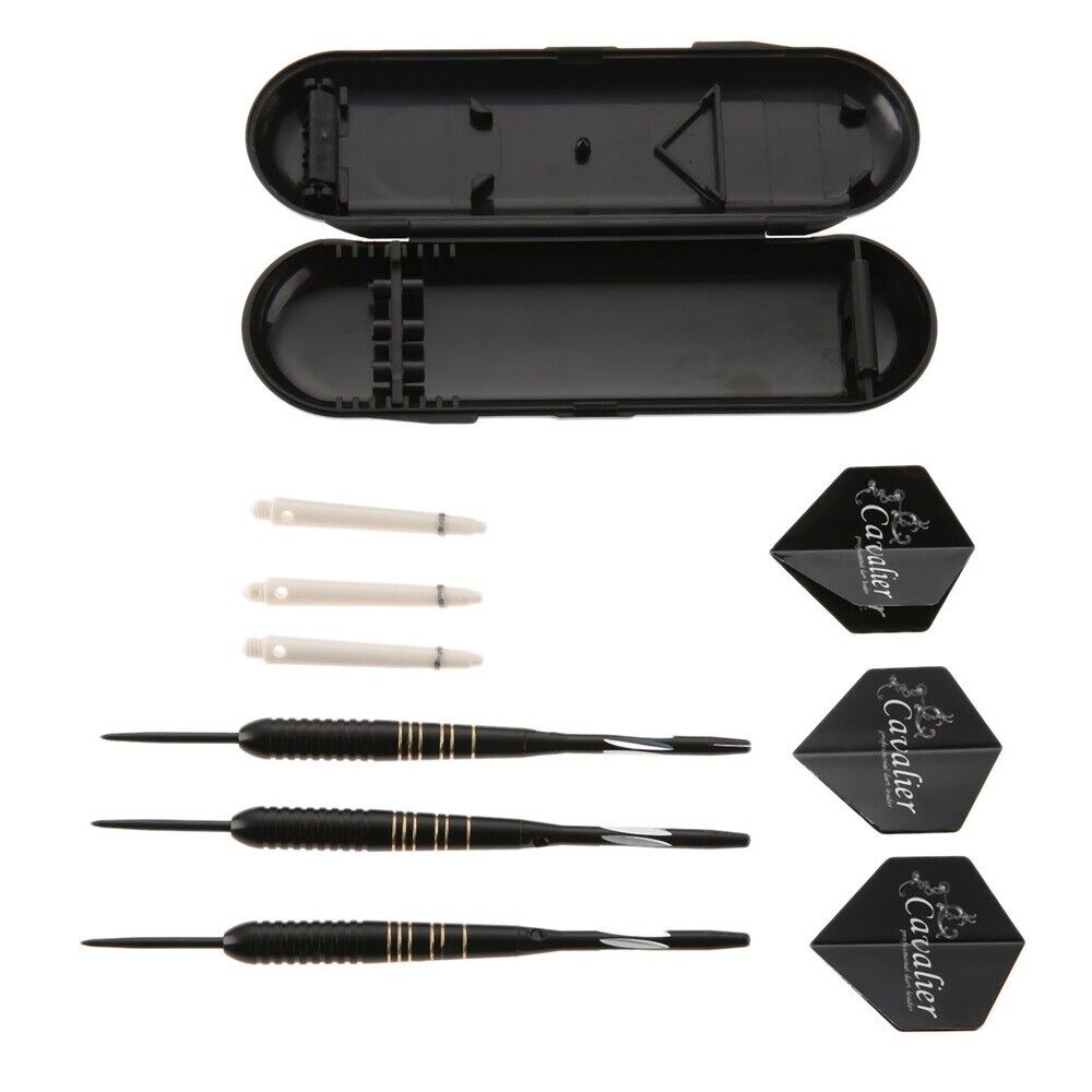 3pcs Professional Torpedo Darts 85mm with 3pcs Replaceable Plastic Dart Shafts