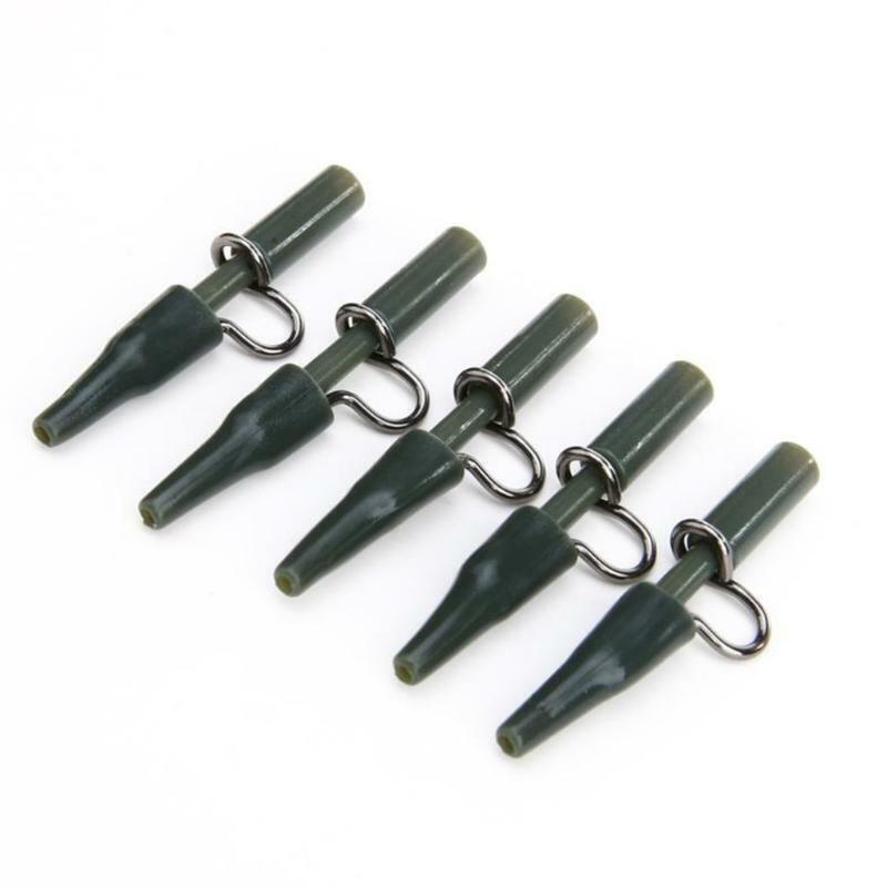 20Pcs European Carp Heavy Duty Lead Clip Silica Gel Carp End Fixed Line Fishing