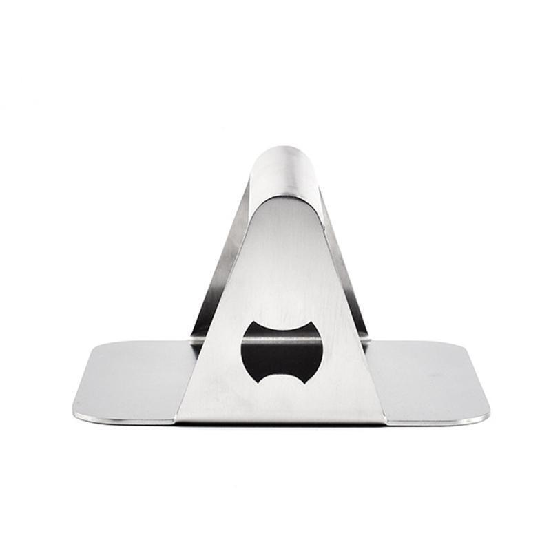 Stainless Steel Hamburger Press Non-Stick Square Chef Cutlets Meat Beef Grill