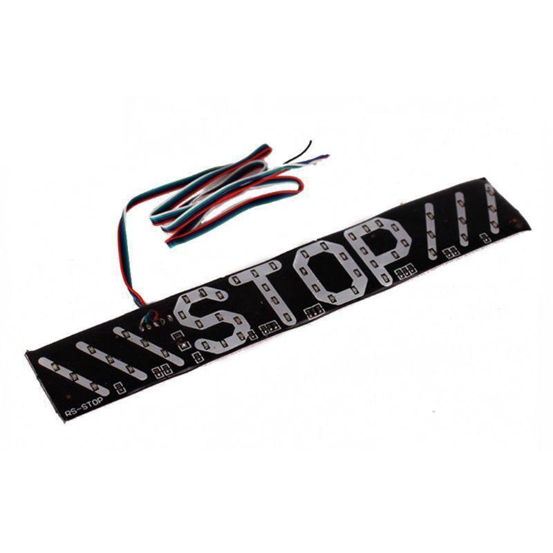 Upgraded Motorcycle Brake Taillight Light Licence Plate Number STOP Indicator